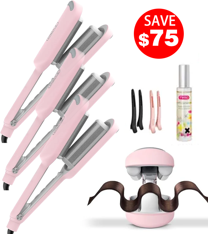 Final 4 Hours: 60% OFF COMPACT Hair Waver Crimper