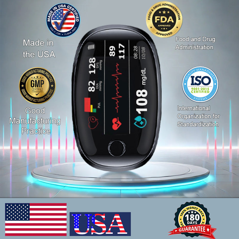 【OFFICIAL STORE】Neslemy™ Non-Invasive Blood Glucose Meter[99.9% Accuracy]