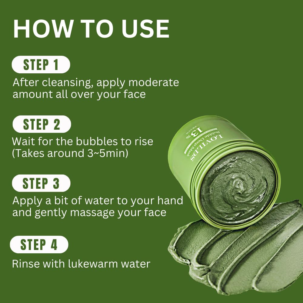 LOVILDS Bubble Deep Mask