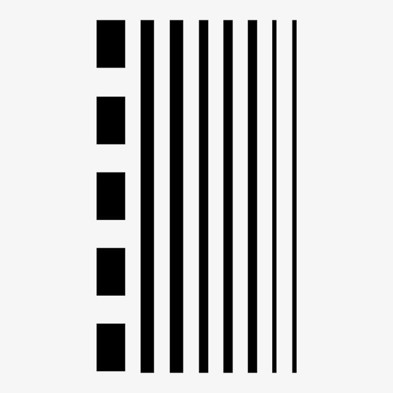 Line Semi-permanent Tattoo Sticker (2 Sheets)