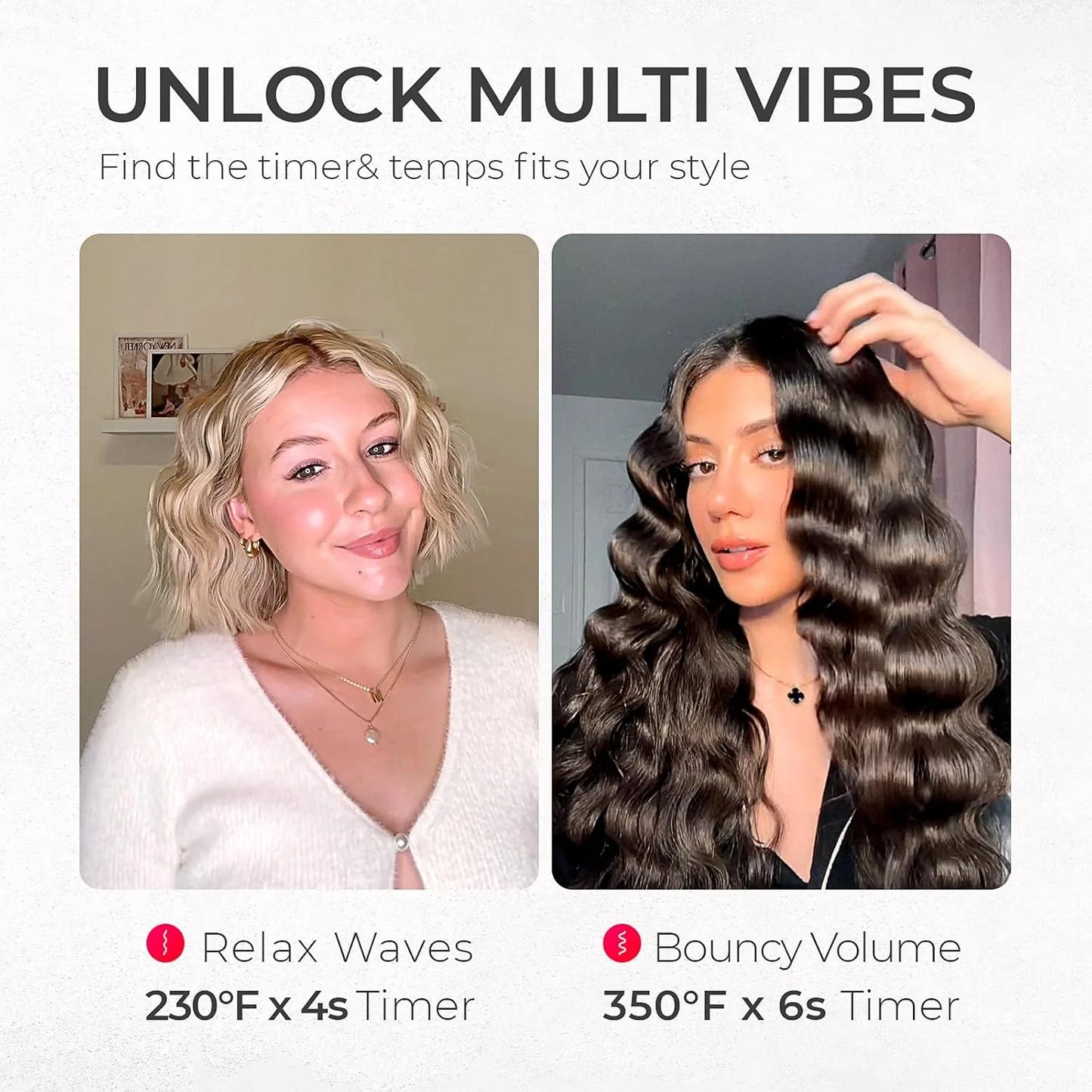⭐⭐Final 4 Hours: 60% OFF COMPACT Hair Waver Crimper