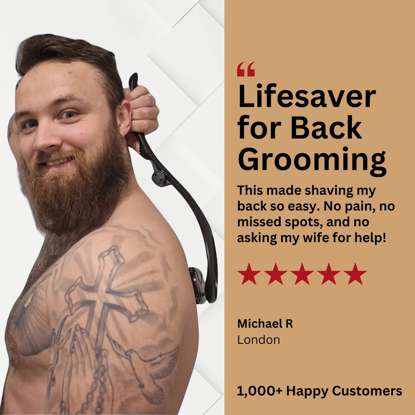 QIAWI™ Back Shaving Made Easy