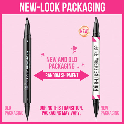 2-in-1 LOVILDS Curved Eyebrow Pencil