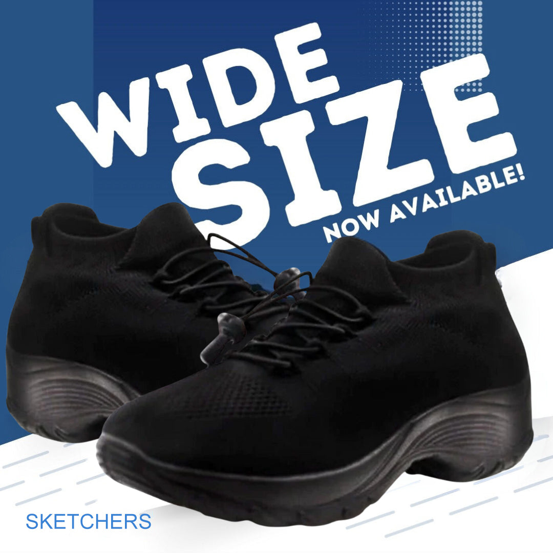 Comfortable women's shoes with air cushion support to reduce back and knee stress
