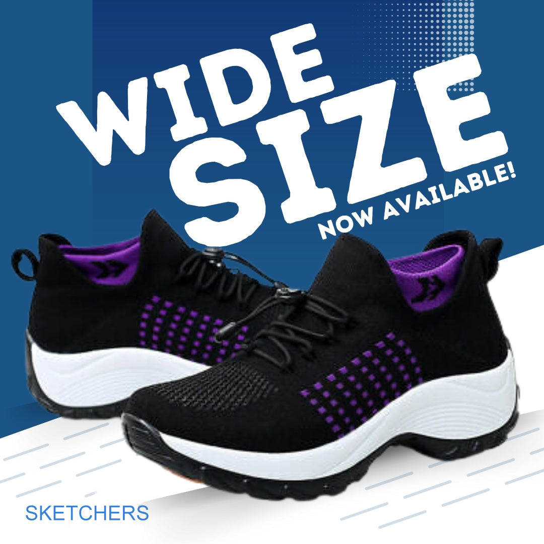 Comfortable women's shoes with air cushion support to reduce back and knee stress