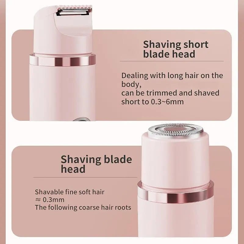QIAWI™ Comfort 2 in 1 Electric Body Shaver