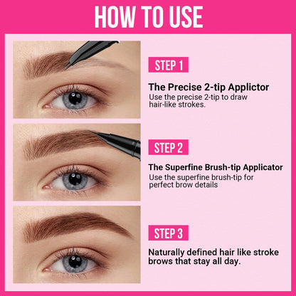 2-in-1 LOVILDS Curved Eyebrow Pencil