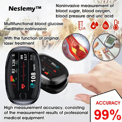 【OFFICIAL STORE】Neslemy™ Non-Invasive Blood Glucose Meter[99.9% Accuracy]