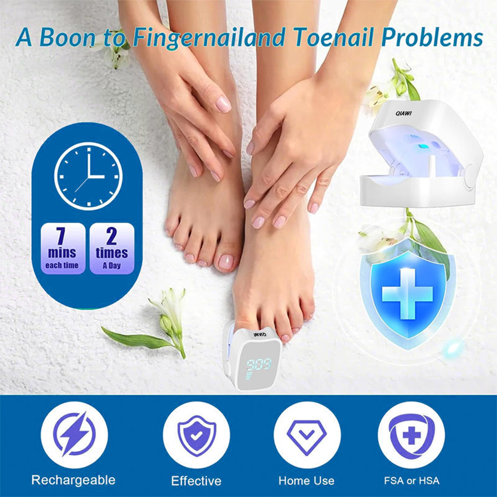 🔥(Official Mall)💖QIAWI™ Revolutionary High-Efficiency Light Therapy Device For Toenail Diseases-🗽Made and Shipped from USA 🔥